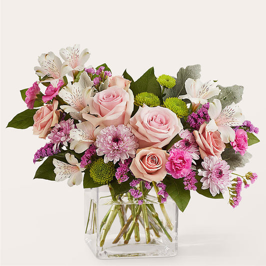 Pink Suede Bouquet –  Peonia Flowers Llc, Lakewood NJ