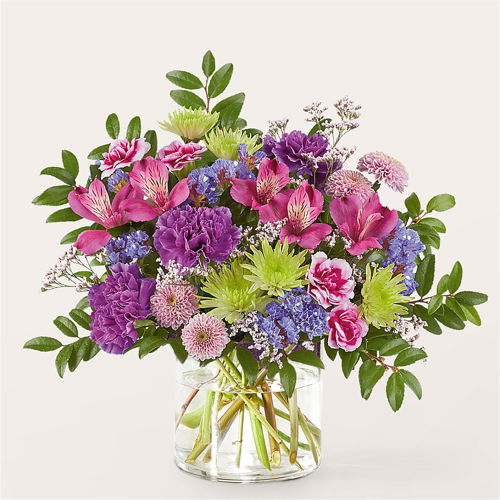 Glass Half Full Bouquet –  Peonia Flowers Llc, Lakewood NJ