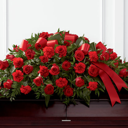 Tribute of Life Casket Spray –  Peonia Flowers Llc, Lakewood NJ
