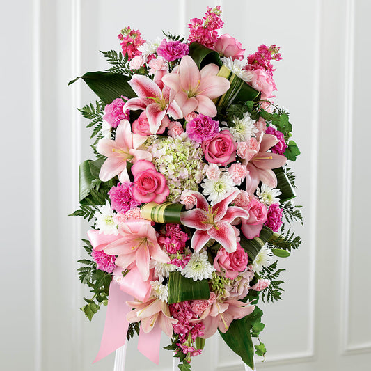 Comforting Standing Spray –  Peonia Flowers Llc, Lakewood NJ