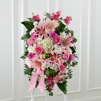 Comforting Standing Spray –  Peonia Flowers Llc, Lakewood NJ