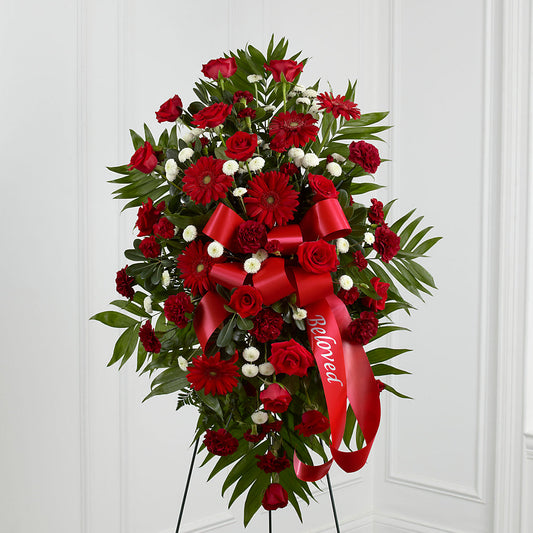 Treasured Memories Standing Spray –  Peonia Flowers Llc, Lakewood NJ