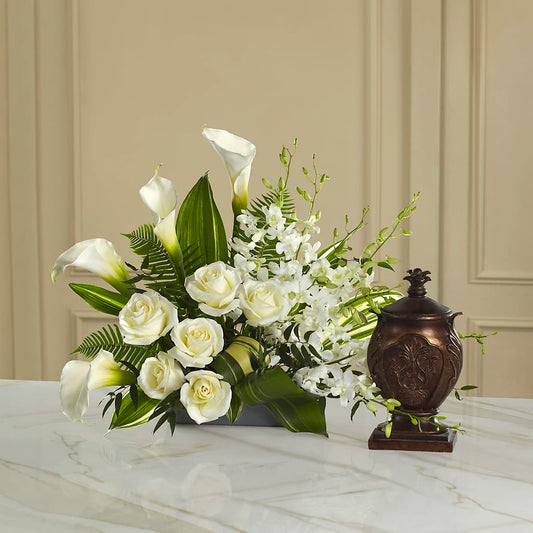 At Peace Arrangement –  Peonia Flowers Llc, Lakewood NJ