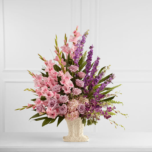 Flowing Garden Arrangement –  Peonia Flowers Llc, Lakewood NJ