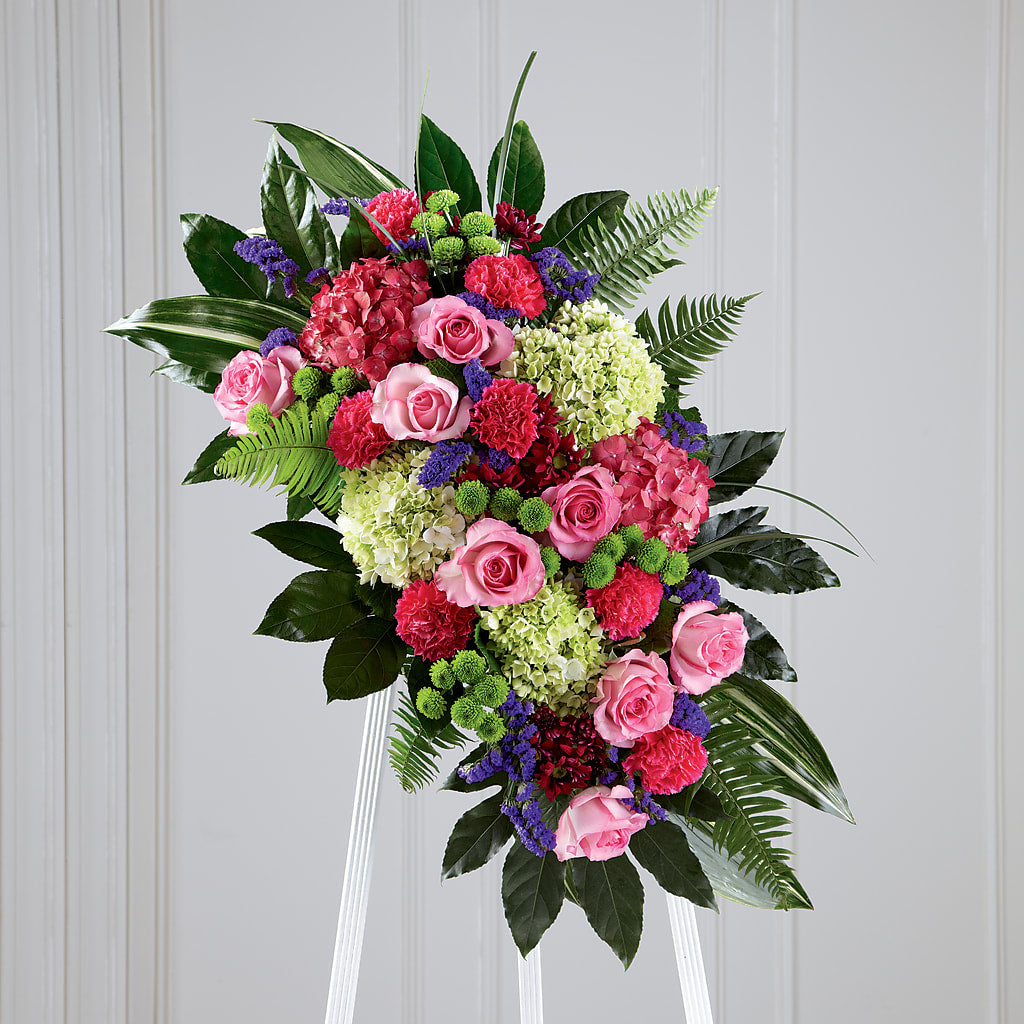Refreshing Mix Standing Spray –  Peonia Flowers Llc, Lakewood NJ