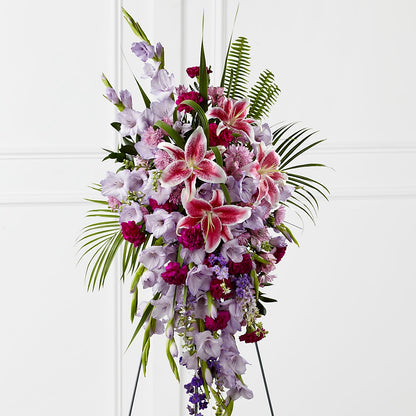 Tender Touch Standing Spray –  Peonia Flowers Llc, Lakewood NJ