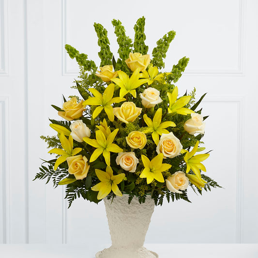 Golden Memories Arrangement –  Peonia Flowers Llc, Lakewood NJ