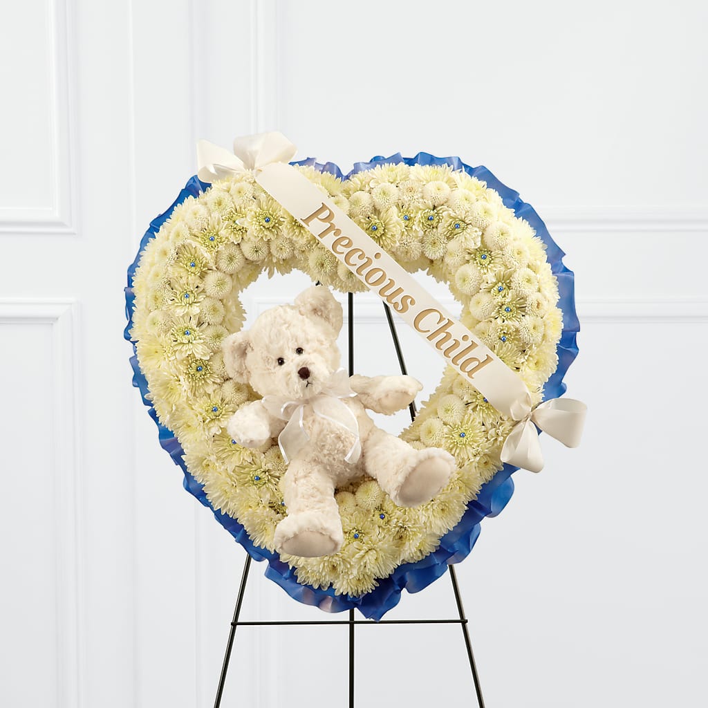 Precious Child Standing Heart –  Peonia Flowers Llc, Lakewood NJ