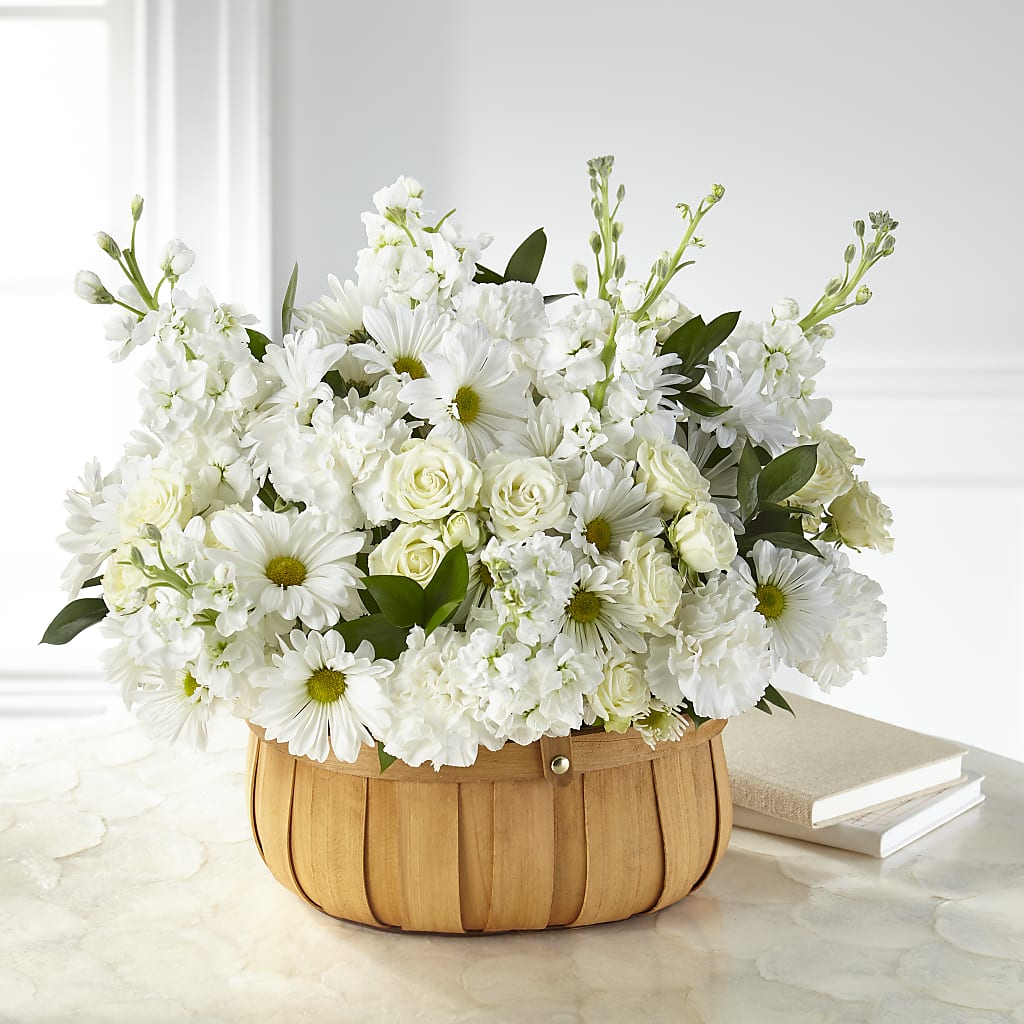 Graceful Garden Basket –  Peonia Flowers Llc, Lakewood NJ