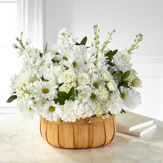 Graceful Garden Basket –  Peonia Flowers Llc, Lakewood NJ