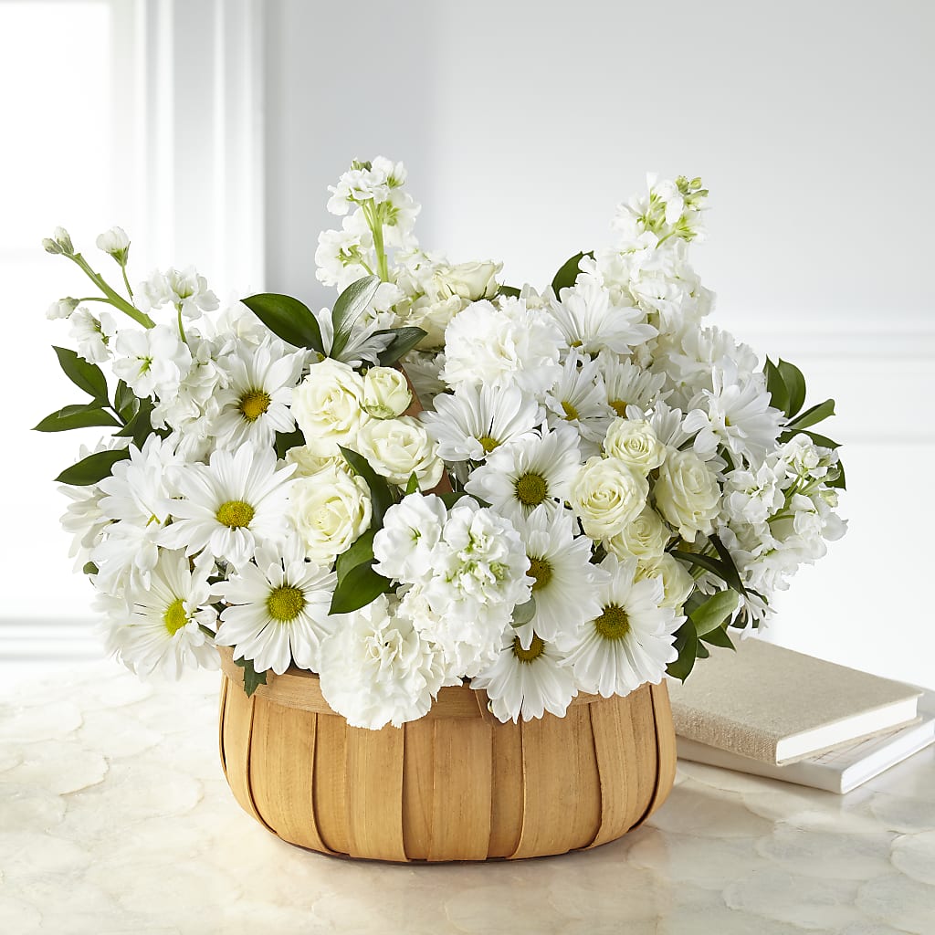 Graceful Garden Basket –  Peonia Flowers Llc, Lakewood NJ