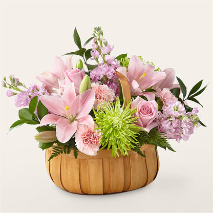 Beautiful Spirit Basket –  Peonia Flowers Llc, Lakewood NJ