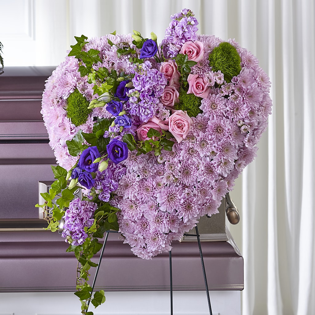 Treasured Love Standing Heart –  Peonia Flowers Llc, Lakewood NJ