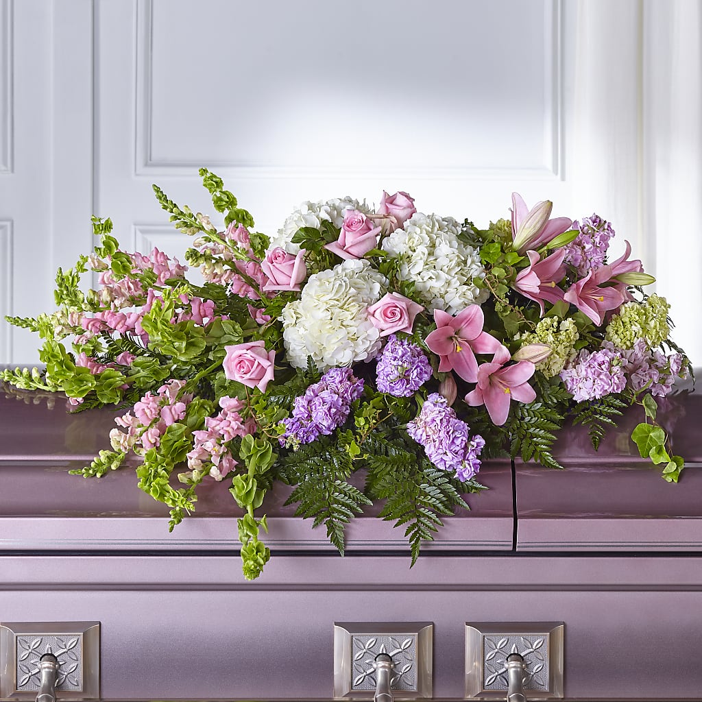 Life's Gratitude Casket Spray –  Peonia Flowers Llc, Lakewood NJ