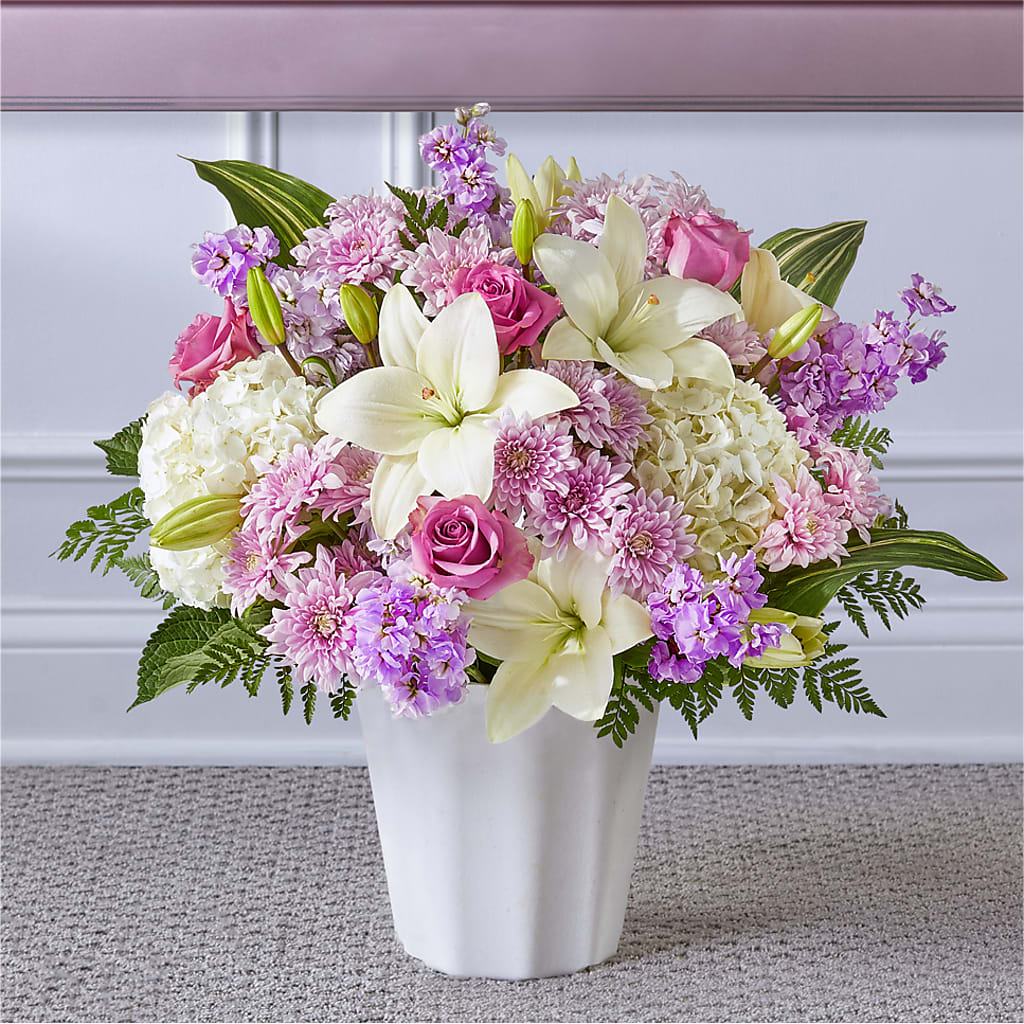 Heaven Sent Floor Basket –  Peonia Flowers Llc, Lakewood NJ
