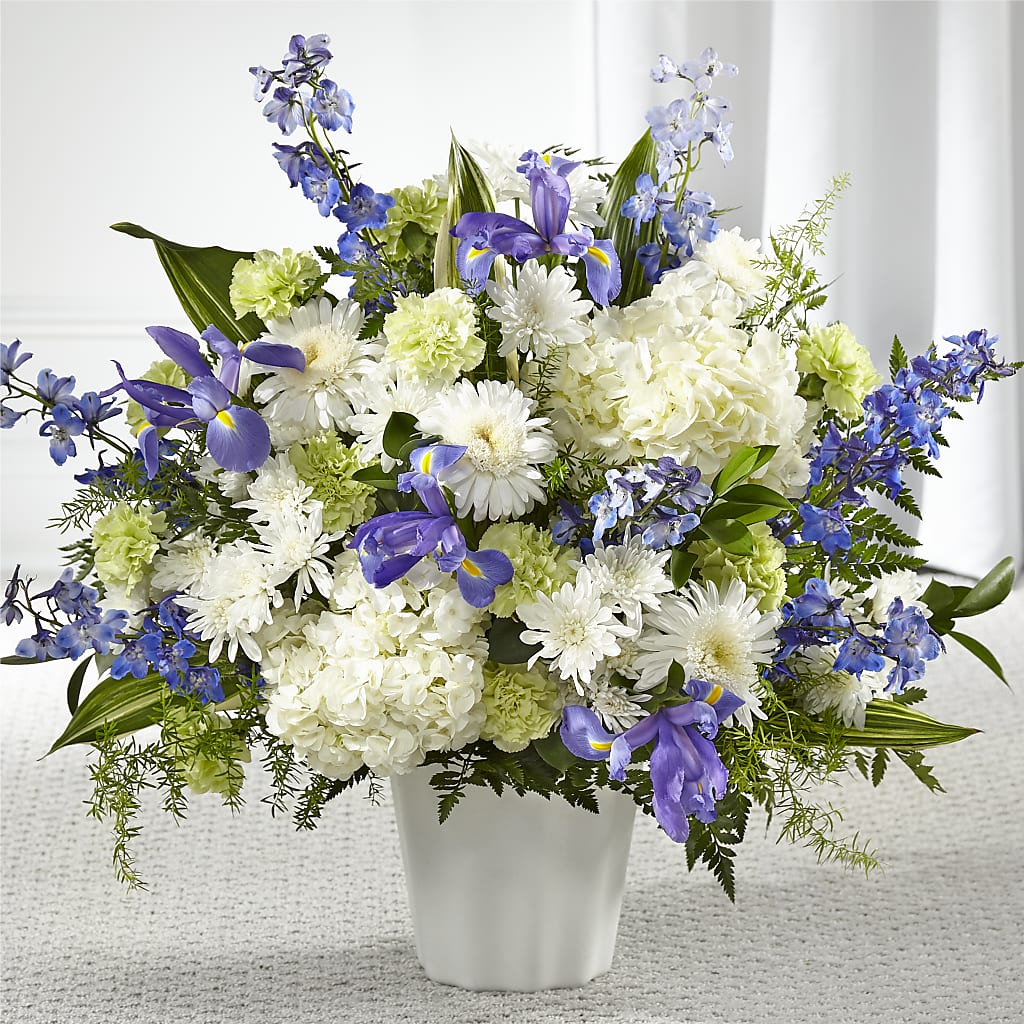 Soft Serenity Floor Basket –  Peonia Flowers Llc, Lakewood NJ