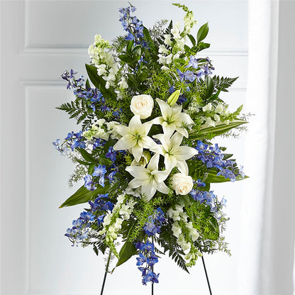 Faithful Friend Standing Spray –  Peonia Flowers Llc, Lakewood NJ