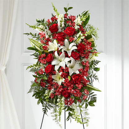 Everlasting Memory Standing Spray –  Peonia Flowers Llc, Lakewood NJ