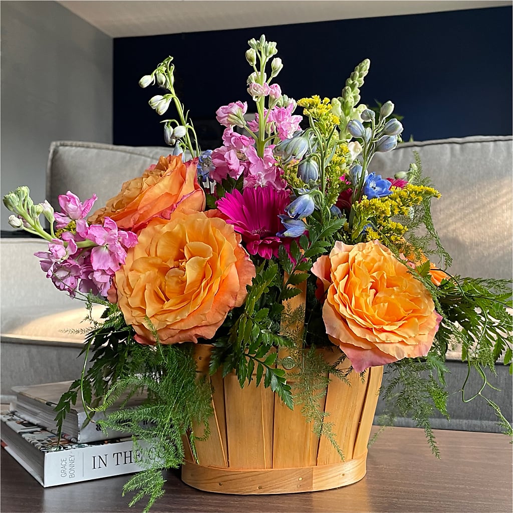 Garden of Life Basket –  Peonia Flowers Llc, Lakewood NJ