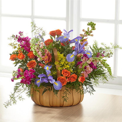 Garden of Life Basket –  Peonia Flowers Llc, Lakewood NJ