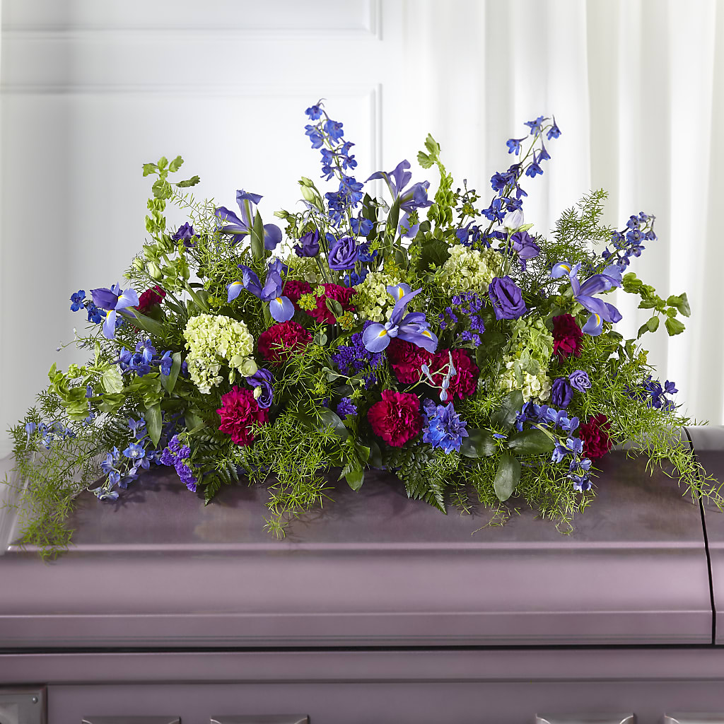Always Treasured Casket Spray –  Peonia Flowers Llc, Lakewood NJ