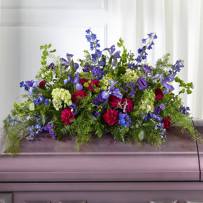 Always Treasured Casket Spray –  Peonia Flowers Llc, Lakewood NJ