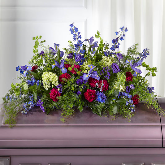 Always Treasured Casket Spray –  Peonia Flowers Llc, Lakewood NJ