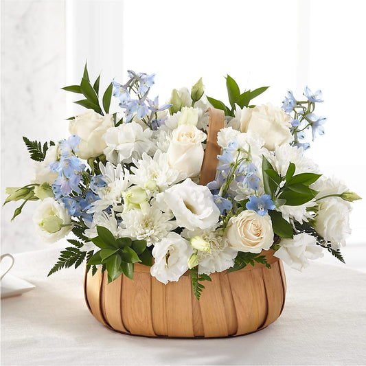 Sincerely Heartfelt Basket –  Peonia Flowers Llc, Lakewood NJ