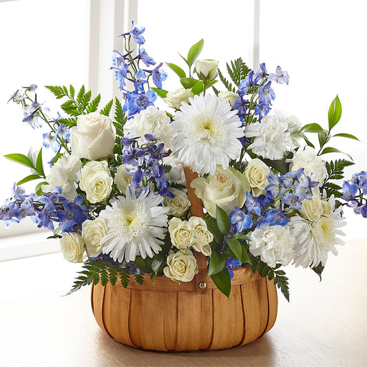 Harmony & Grace Basket –  Peonia Flowers Llc, Lakewood NJ
