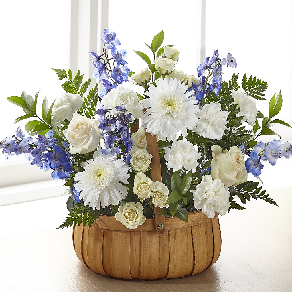 Harmony & Grace Basket –  Peonia Flowers Llc, Lakewood NJ