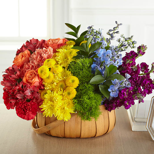 Prideful Basket –  Peonia Flowers Llc, Lakewood NJ