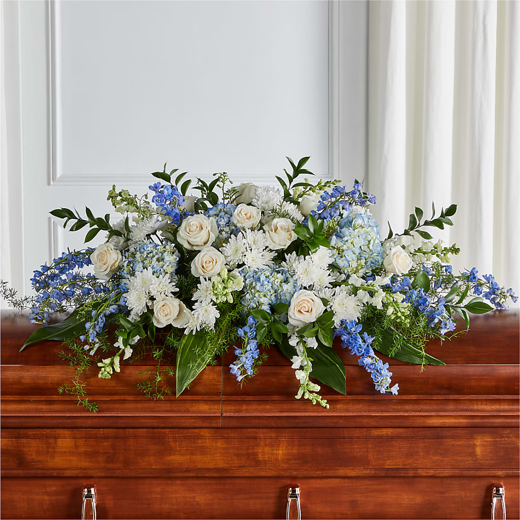 Timeless Essence Casket Spray –  Peonia Flowers Llc, Lakewood NJ