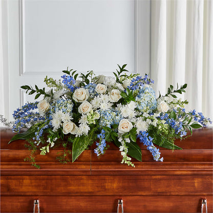 Timeless Essence Casket Spray –  Peonia Flowers Llc, Lakewood NJ