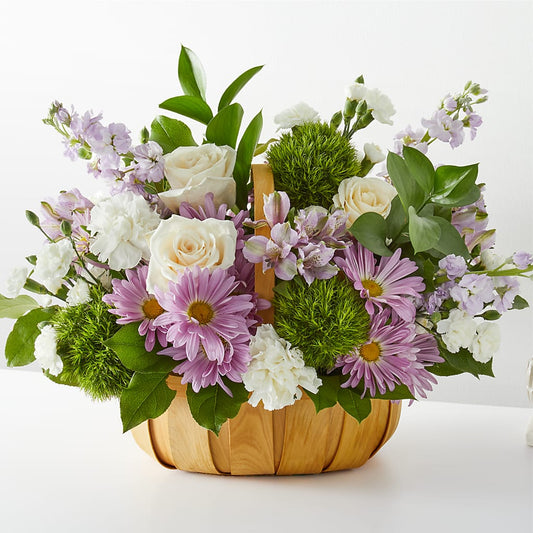 Peace & Love Basket –  Peonia Flowers Llc, Lakewood NJ