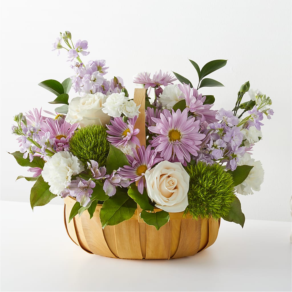 Peace & Love Basket –  Peonia Flowers Llc, Lakewood NJ