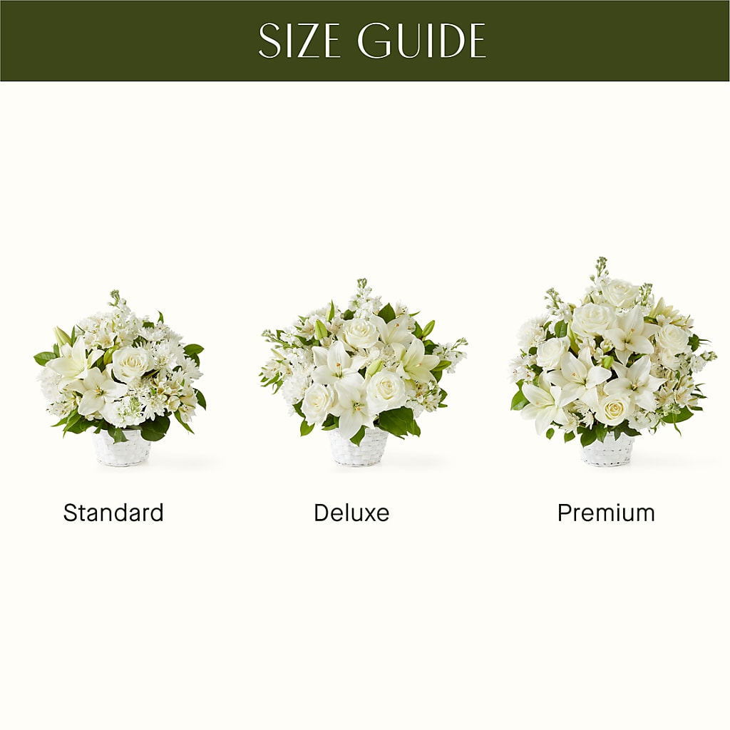 Peaceful Reflections Arrangement –  Peonia Flowers Llc, Lakewood NJ