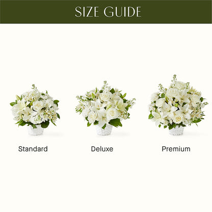 Peaceful Reflections Arrangement –  Peonia Flowers Llc, Lakewood NJ
