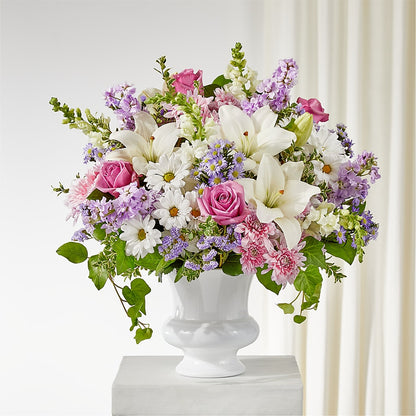 Remarkable Life Urn Arrangement –  Peonia Flowers Llc, Lakewood NJ