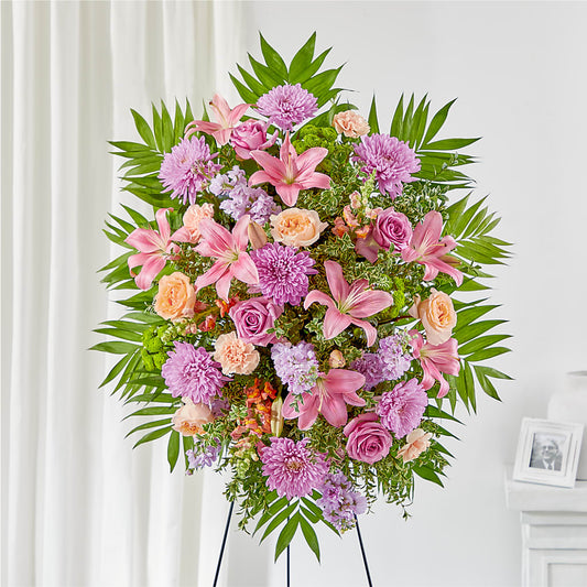 Love & Light Standing Spray –  Peonia Flowers Llc, Lakewood NJ