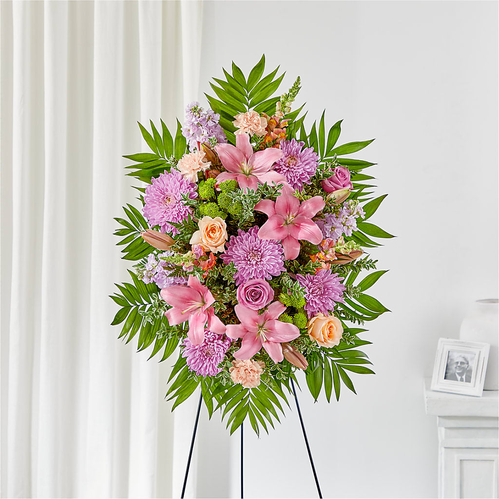 Love & Light Standing Spray –  Peonia Flowers Llc, Lakewood NJ