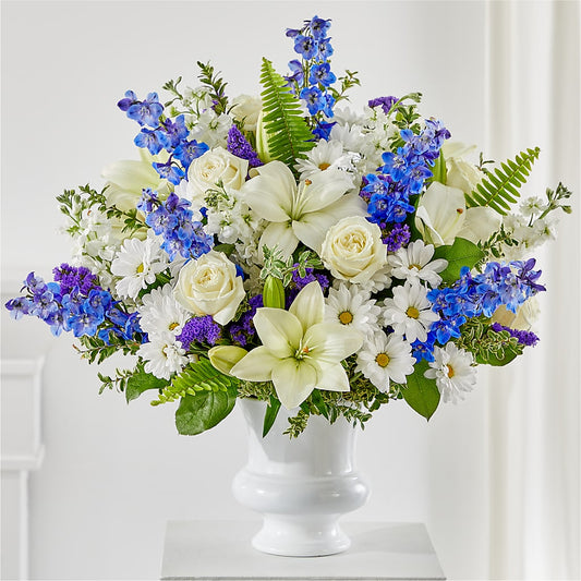 Expressions of Hope Urn Arrangement –  Peonia Flowers Llc, Lakewood NJ