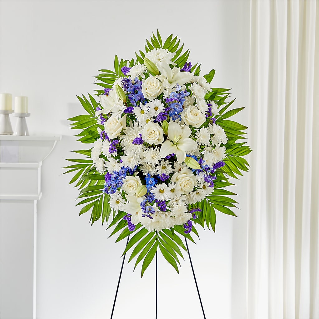At Rest Standing Spray –  Peonia Flowers Llc, Lakewood NJ