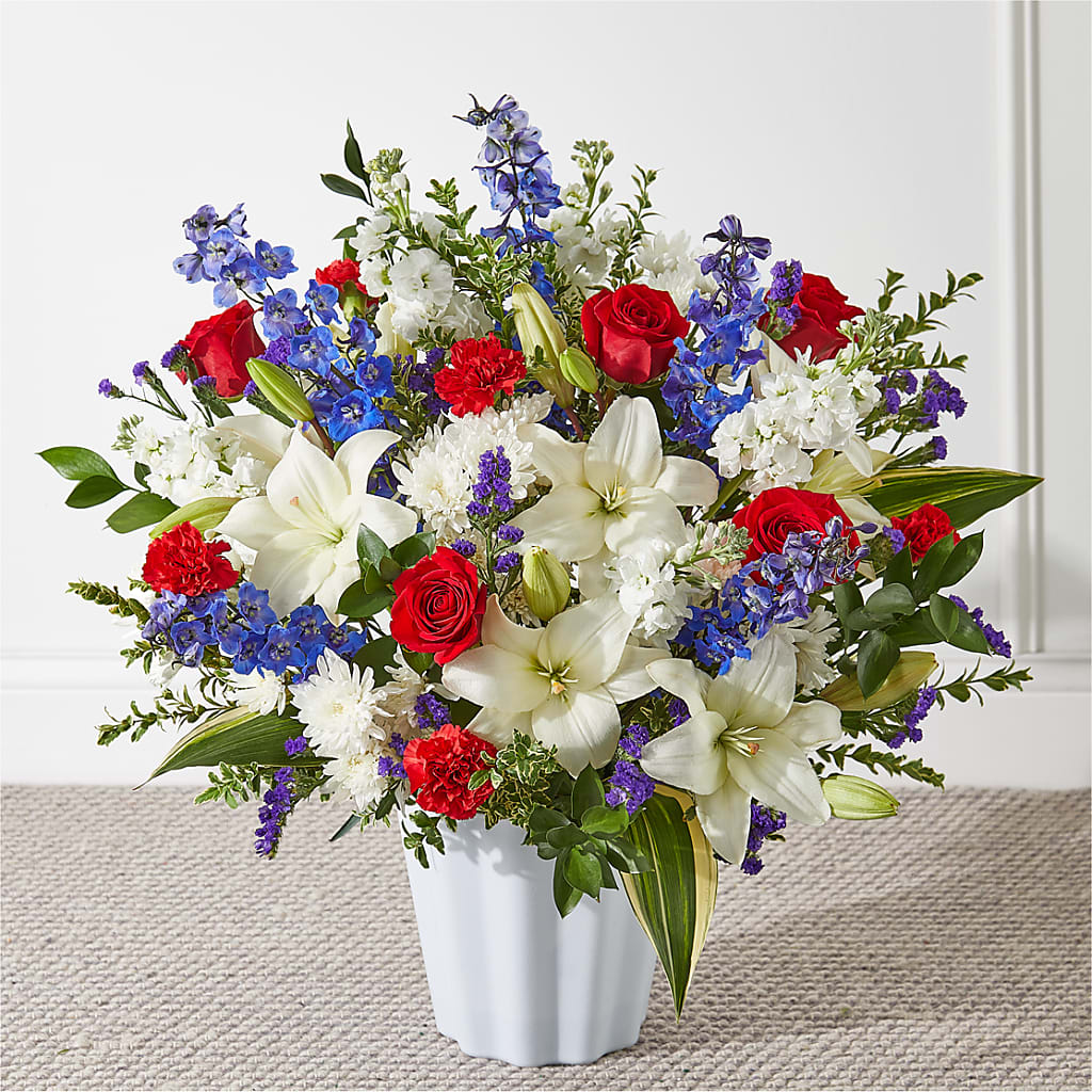 Consoled Floor Basket –  Peonia Flowers Llc, Lakewood NJ