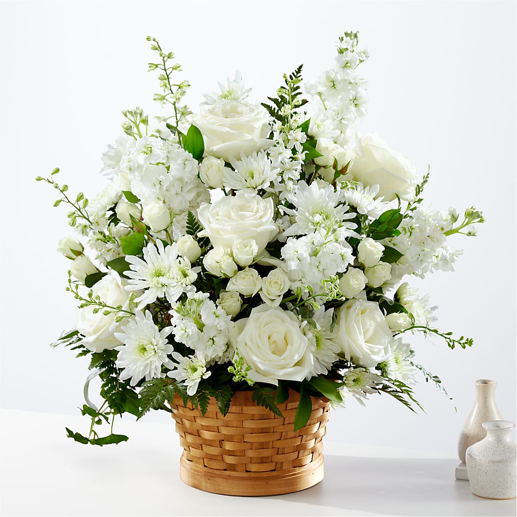 Heartfelt Condolences Arrangement –  Peonia Flowers Llc, Lakewood NJ