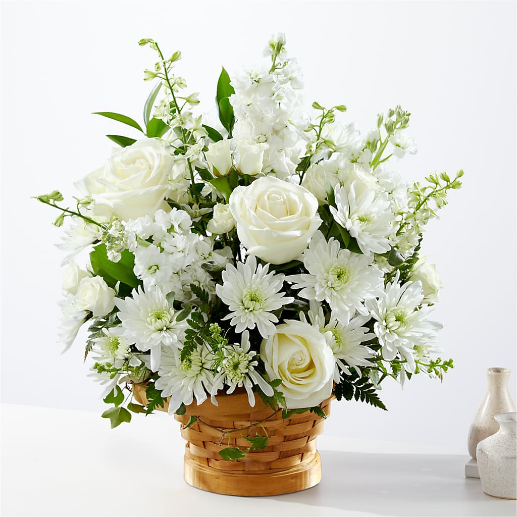 Heartfelt Condolences Arrangement –  Peonia Flowers Llc, Lakewood NJ