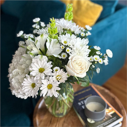 Classic Ivory – A Florist Original –  Peonia Flowers Llc, Lakewood NJ