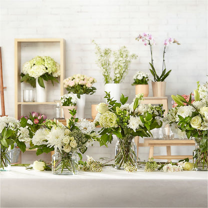 Classic Ivory – A Florist Original –  Peonia Flowers Llc, Lakewood NJ
