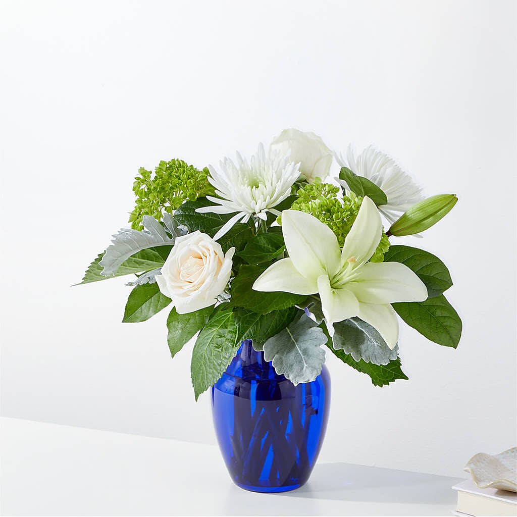 Snowy Dreams Bouquet –  Peonia Flowers Llc, Lakewood NJ