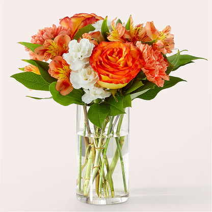Apricot Glow Bouquet –  Peonia Flowers Llc, Lakewood NJ