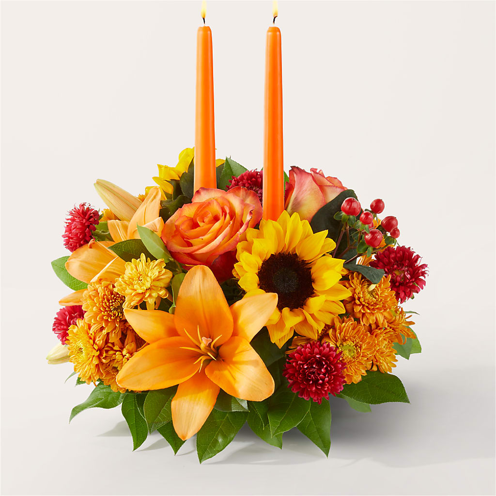 Grateful Centerpiece –  Peonia Flowers Llc, Lakewood NJ